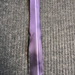 Versa Collezioni Elegant Purple Striped Tie NWT